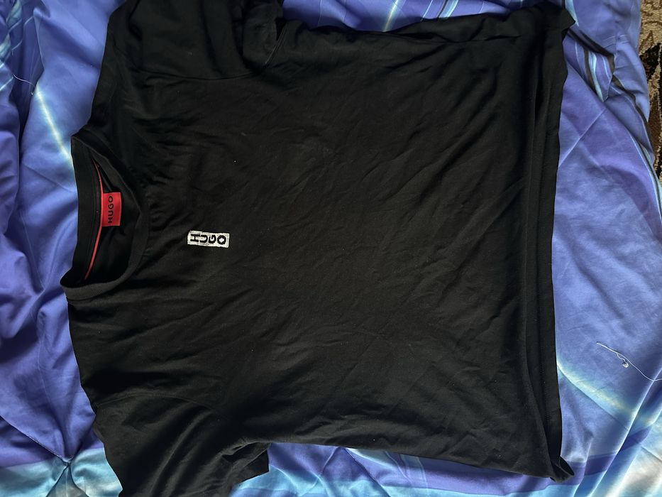 Тениска с къс ръкав HUGO