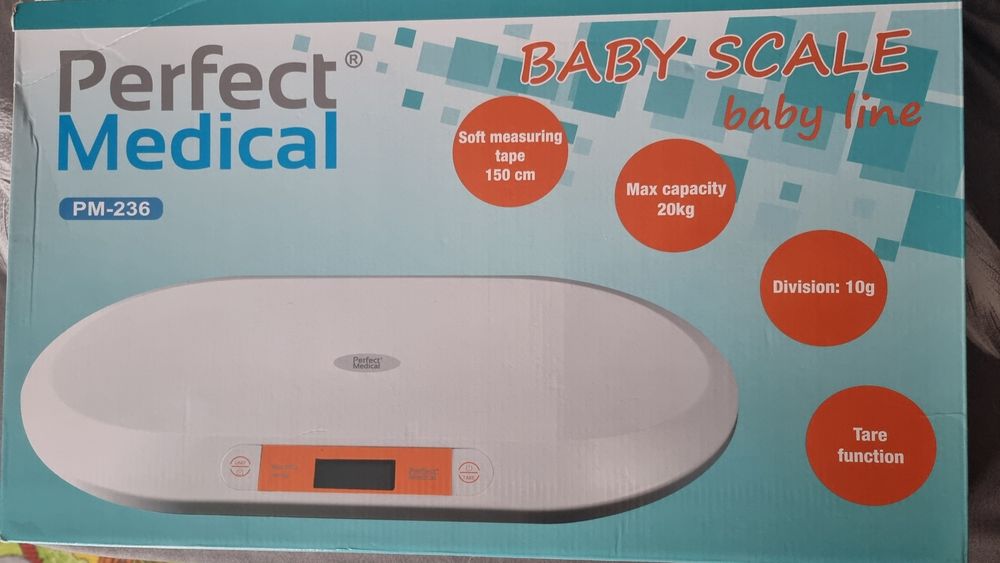 Cantar digital bebelusi cu banda de masurare