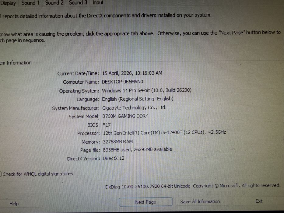 Vand pc gaming i5 ,4060