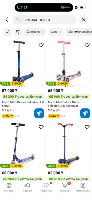 Самокат Micro с Европы