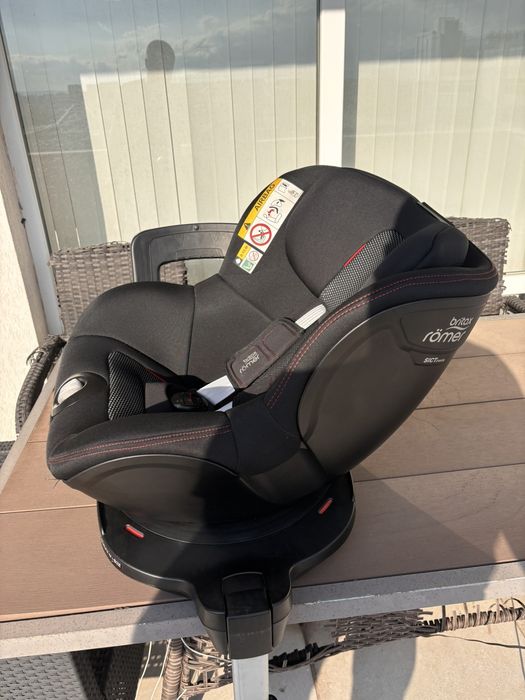 Стол за кола Britax Romer - Dualfix M Plus, IsoFix, i-Size, 61-105 cm, Space Black