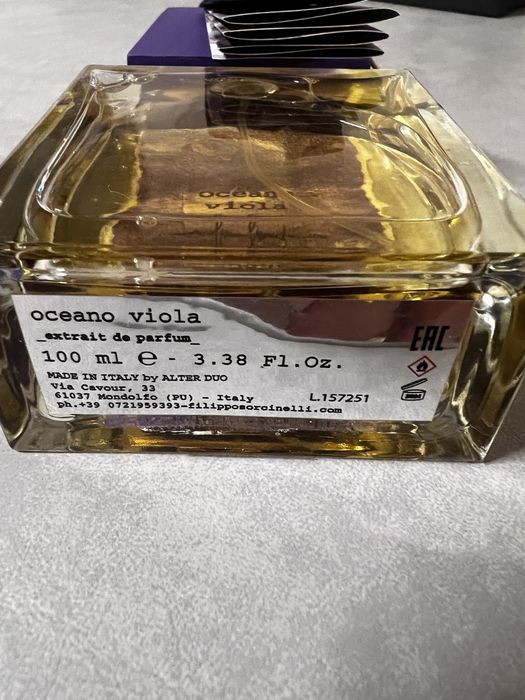 Filippo Sorcinelli Oceano Viola парфюм