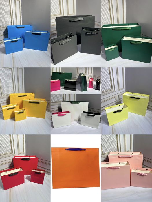 Пакеты подарочные бумажные