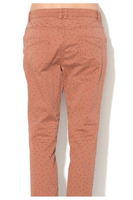 EDC by Esprit - Панталон Чино - Керемидено червен със ситен десен, XS