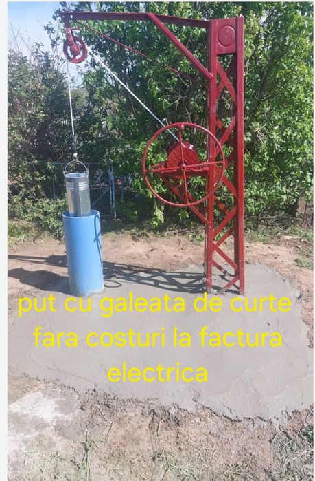 Foraje puturii si fantanii