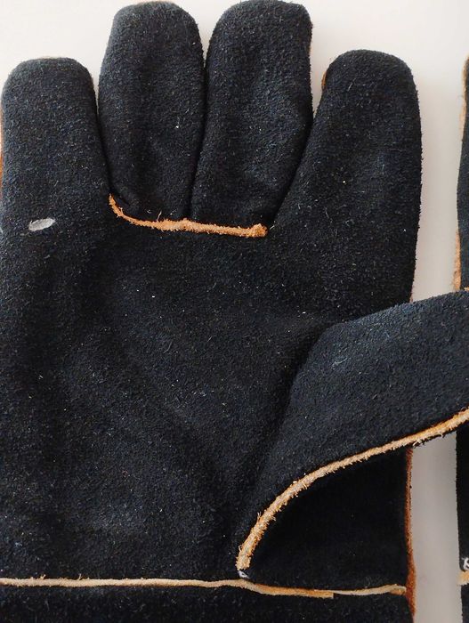 Велурени ръкавици за Заварчици.Унисекс велурено яке.