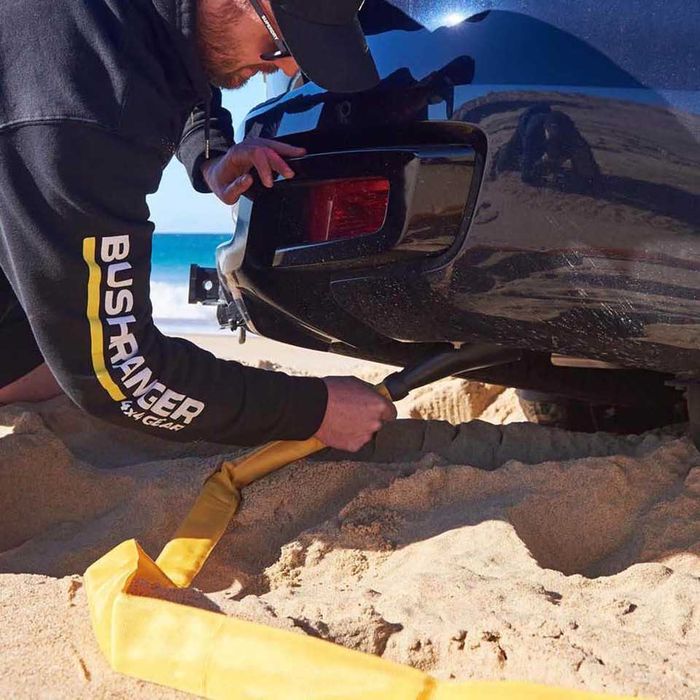 Cric pneumatic OFF-ROAD cu actionare dubla Bushranger XJack