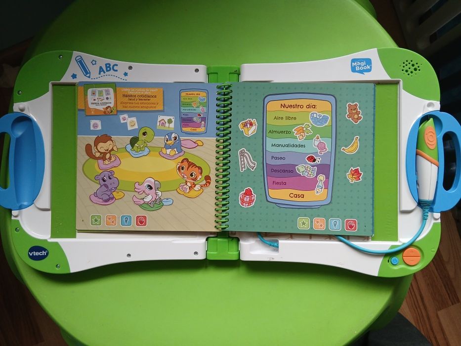 Vtech Magi book на испански език с книга за няколко нива на езика