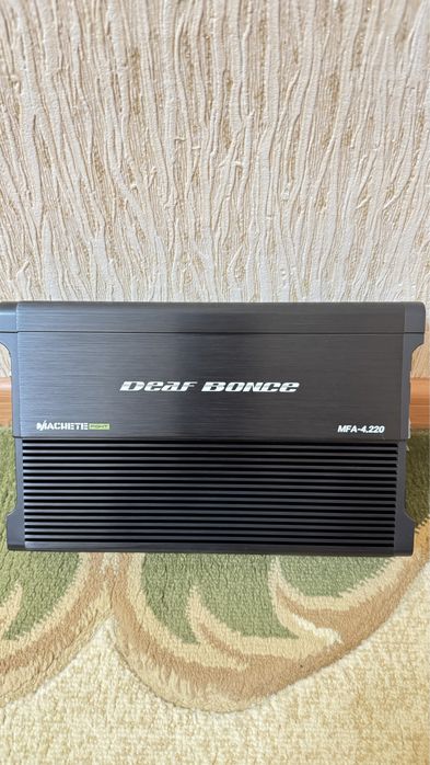 Продам усилитель deaf bonce Machete Fight 4.220wat