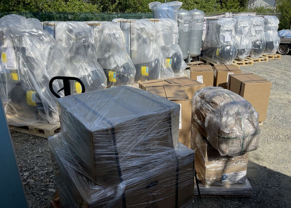 Compresor Profesional cu surub 7,5kw Nou ABAC /Atlas copco