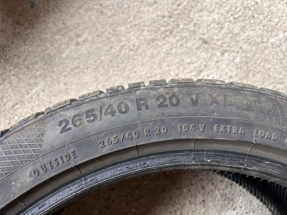 Зимни гуми 20-ки 2Бр.  Continental