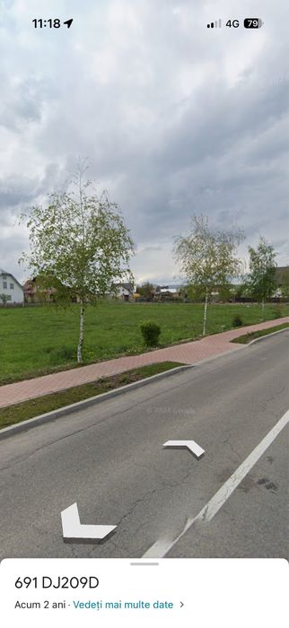 Teren 4000 mp, intrare Darmanesti