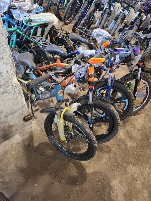 РАСПРОДАЖА...20 i 24 razmeri velosipedi pradayom