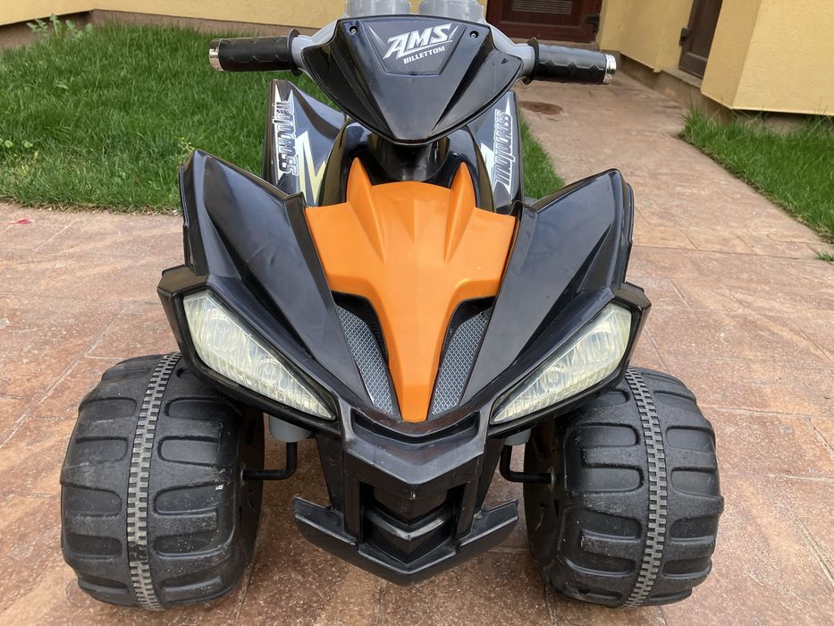 Atv electric copii 12V, 2 motoare