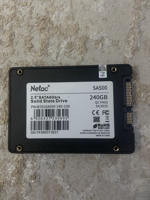 Ssd диск netac 240 gb