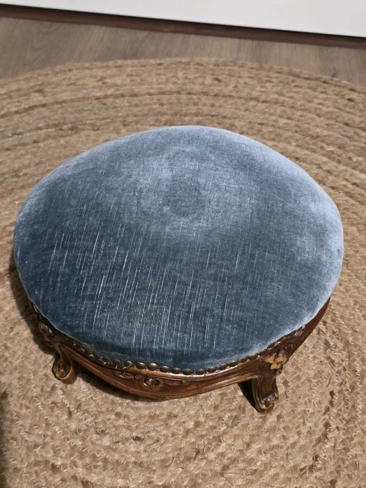 Taburet rustique style rocaille Louis xv 1920