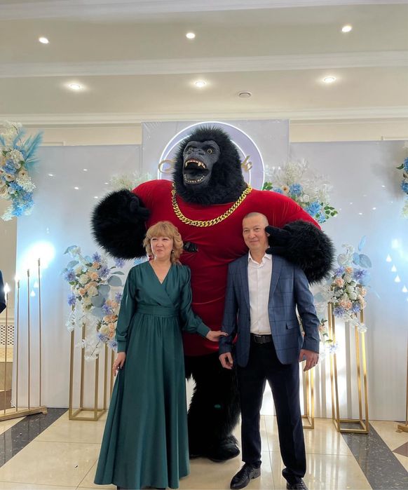 Аниматор Горилла Кинг конг поздравление