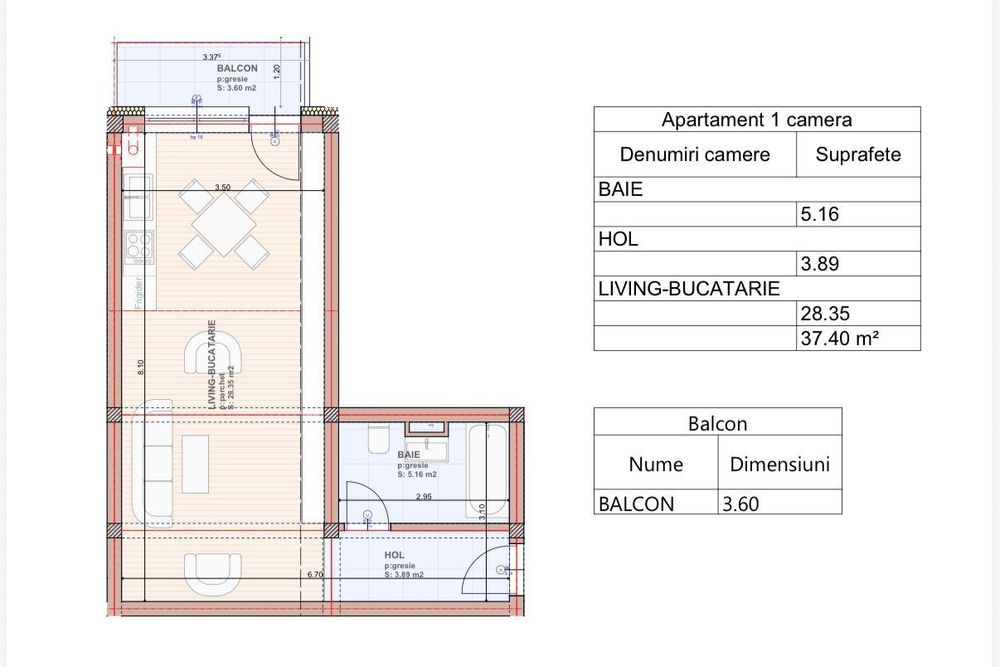 Garsoniera premium | Subcetate Green Residence | Parcare inclusa |