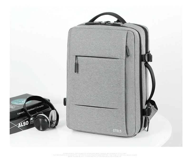 Раница за пътуване STELS TravelMate 200, 30x15x40см, Сив