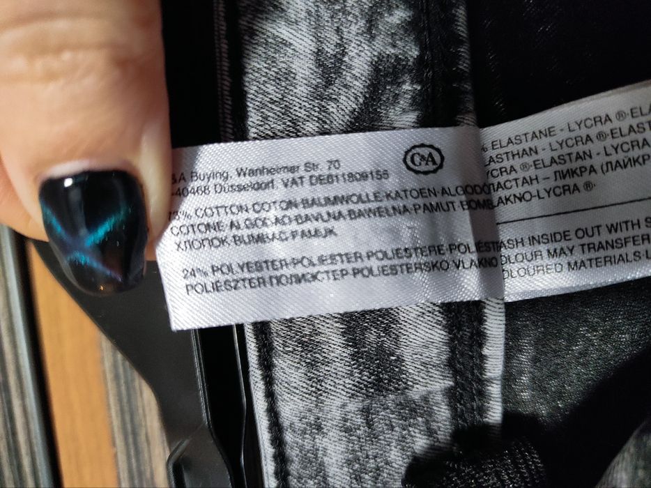 Blugi Here & There C&A copii mărimea 152 skinny fit