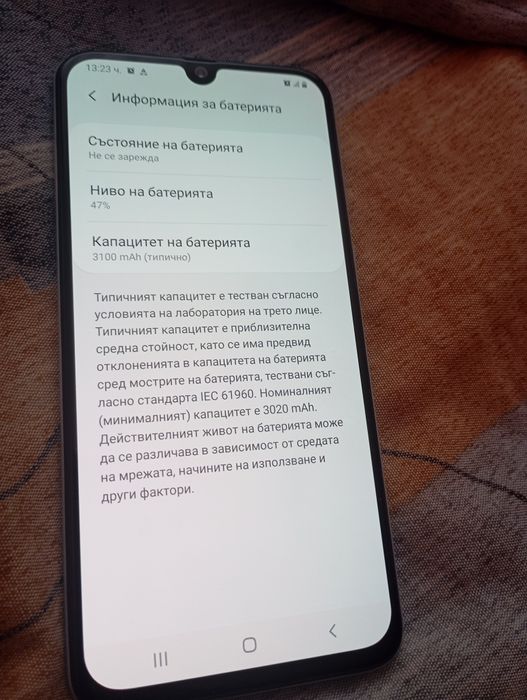 Телефон Самсунг А44 нов.