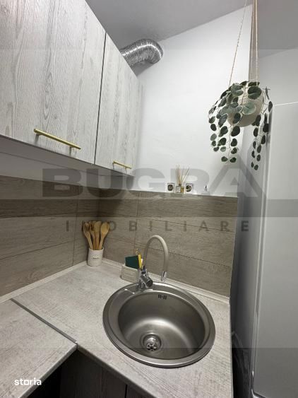 Apartament renovat cu 2 camere, 30 mp, zona Piata Hermes