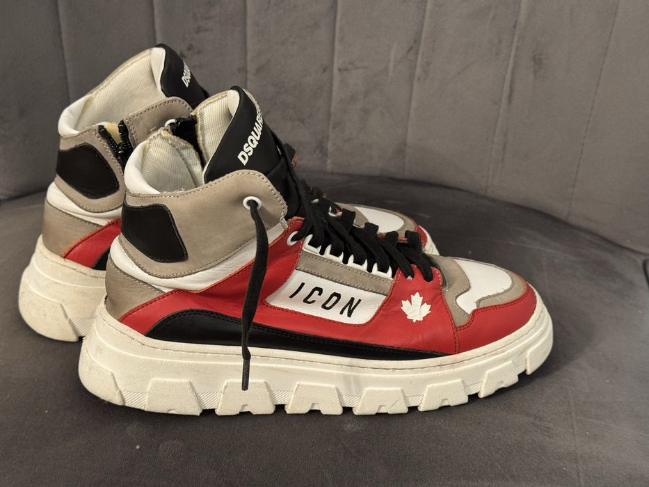 Ghete sport Dsquared2 Icon sneakers marimea 40 adidasi