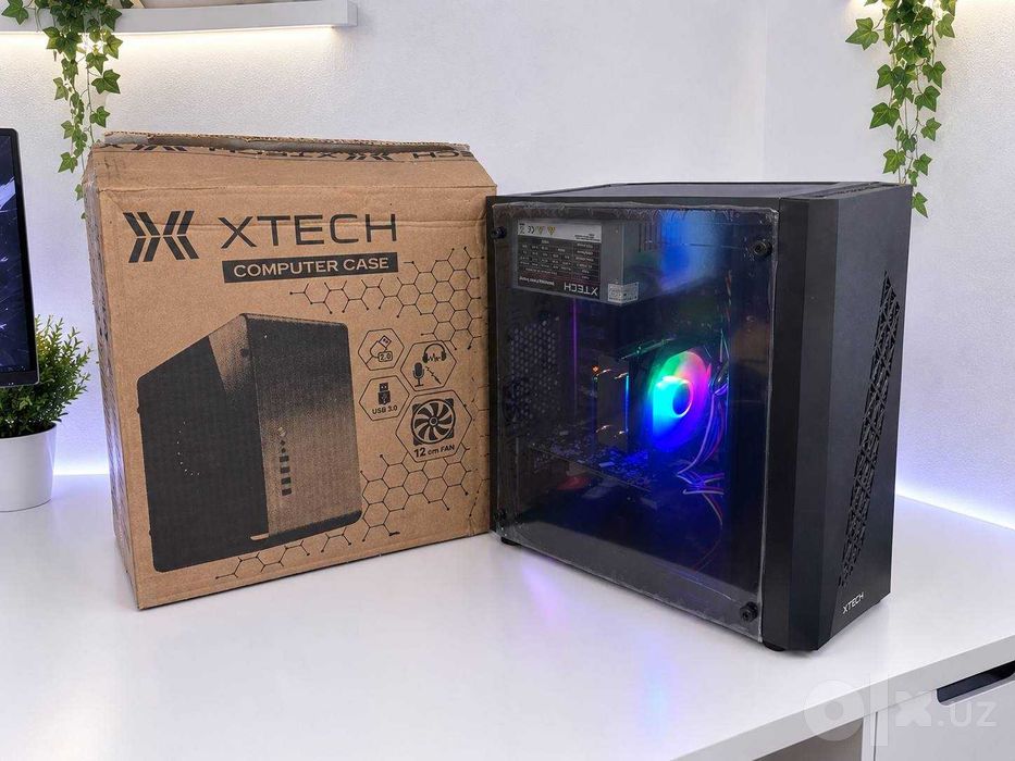 Игровой компьютер Xeon / GTX 1050ti 4GB / 16GB RAM / SSD 256GB