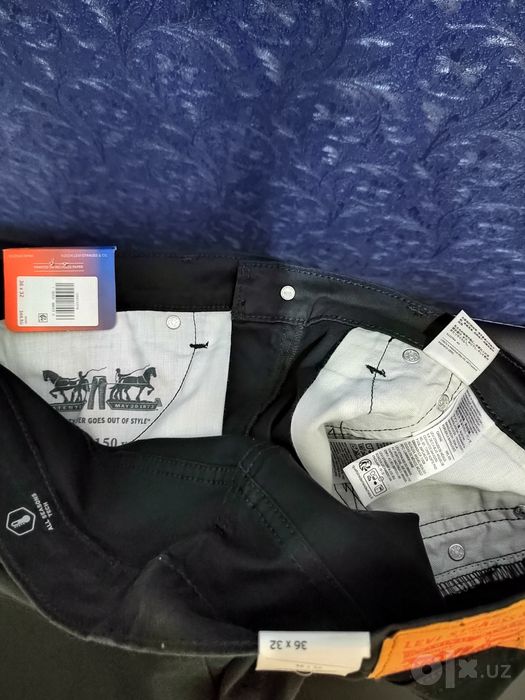 Джинсы Levi's 511 twill slim. 34/32;.