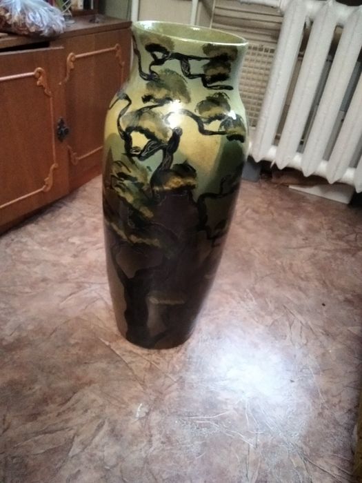 Ваза напольная, керамическая