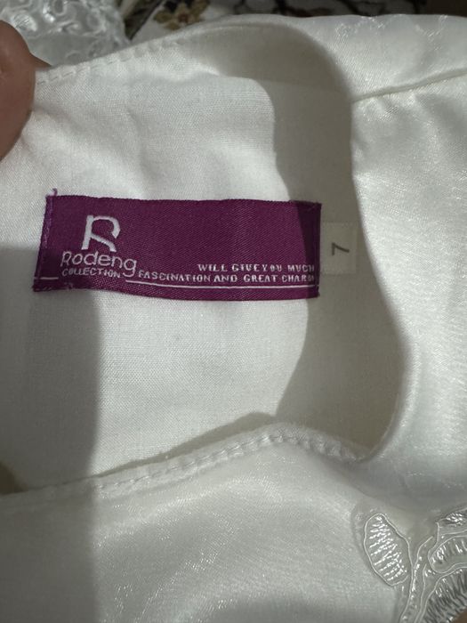 Платье на девочку 6-7-8 лет