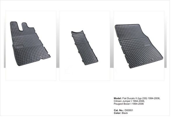 Covoare cauciuc FIAT DUCATO II (typ 230/244)1994-2006