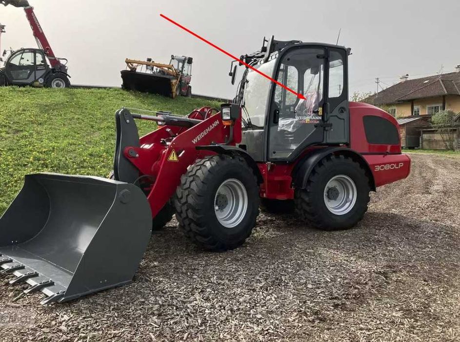 Parbriz/Geam/Luneta pt WEIDEMANN 2070 CX LP, 3080 LP,4080 LP