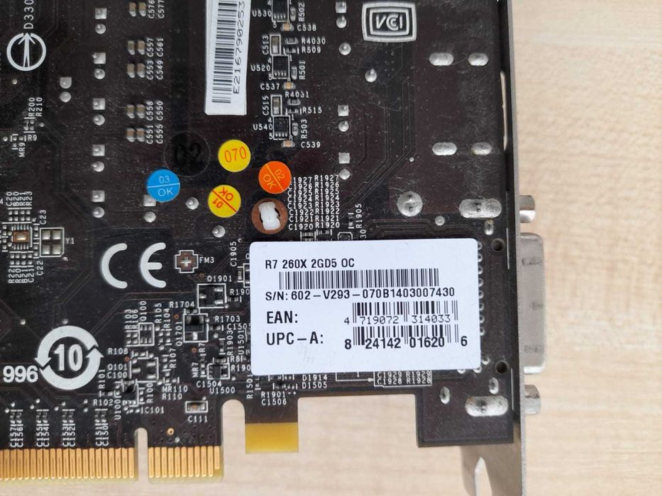 Placa video MSI Radeon R7 260X 2GD5 OC, 2GB GDDR5, 128-bit, 170 lei