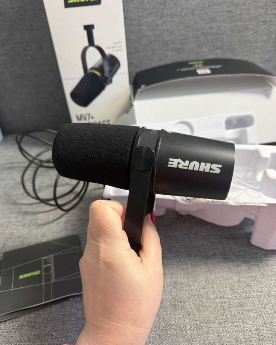 Shure MV7+ Podcast Microphone (USB-C + XLR)