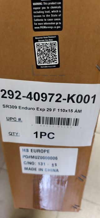 Капли SUNringle SR309 Enduro Expert XD/Microspline 29”  15x110/12x148