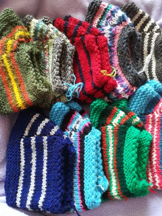 Терлици плетени ръчно