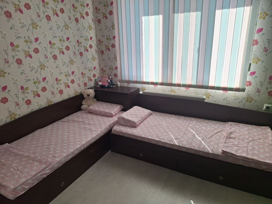 Ъглови легла венге