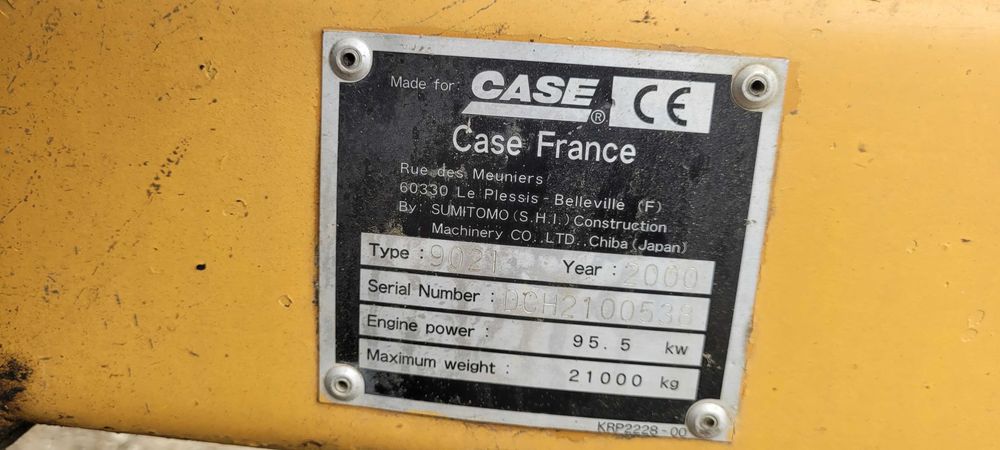 Excavator CASE 9021