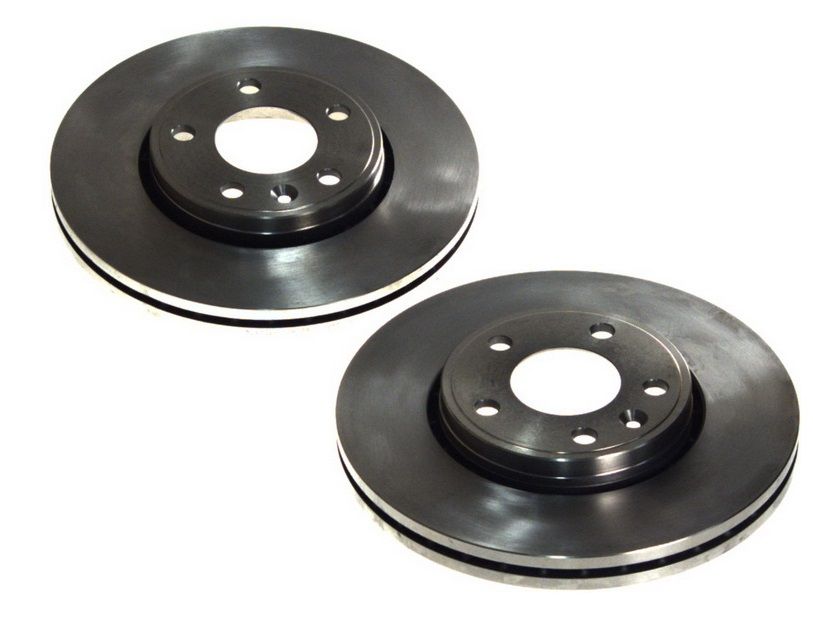 Set disc frana Nissan Primastar (X83) 2002-2016; Opel Vivaro (X83) 2001-2014; Renault Trafic (FL) 2001-2014, 304x28mm, montare: punte fata, ventilat, OE 4020600QAE, SRLine