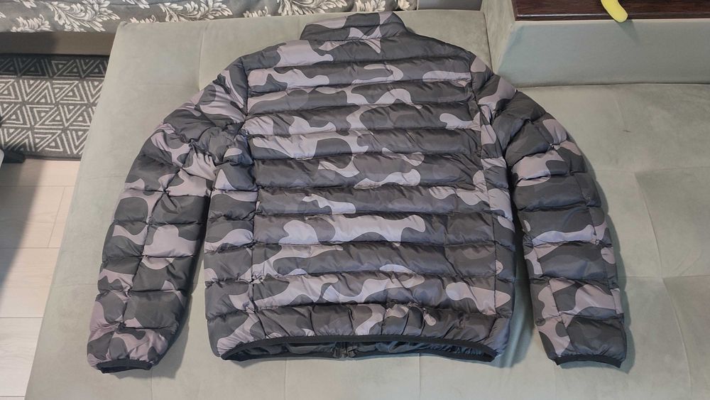 Мъжко яке Kangaroo Poo - размер L - черен камуфлаж