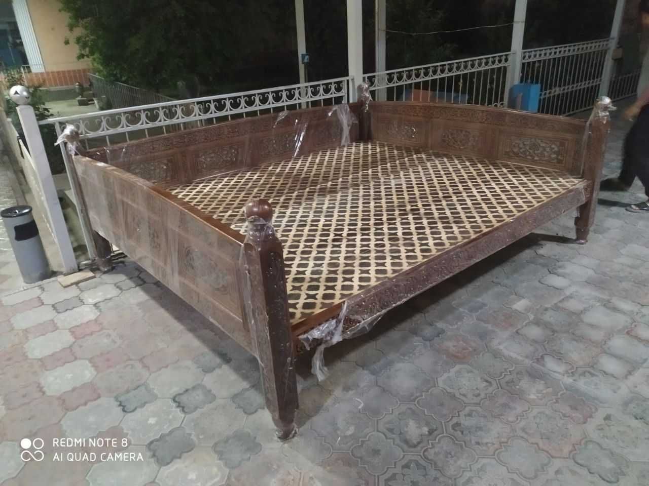 Топчан своими руками из металла
