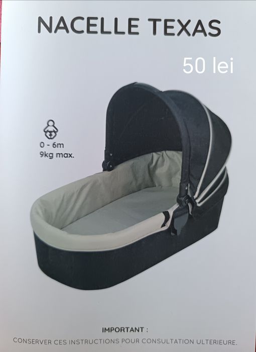 Landou nou pliabil... 70 lei bucata sau 100 lei pentru 2 bucati