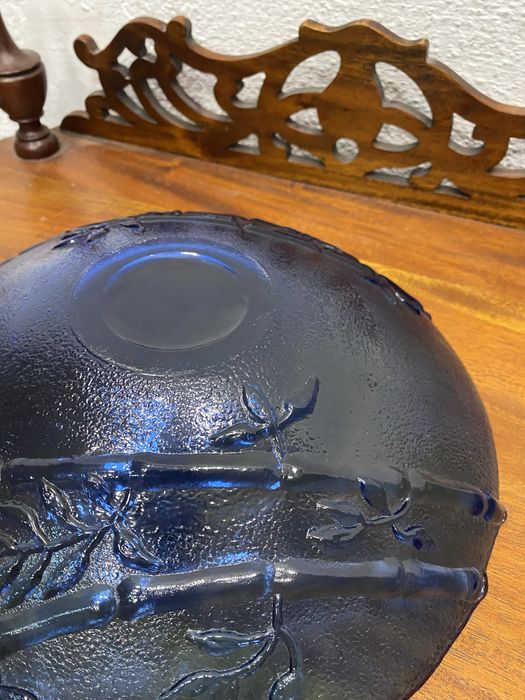 Италианска фруктиера  от цветно стъкло