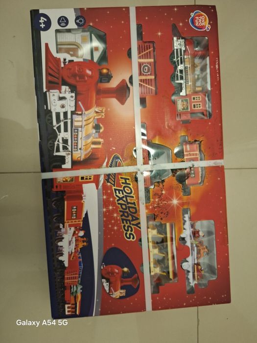 Tren muzical Craciun pe șine/sub Brad