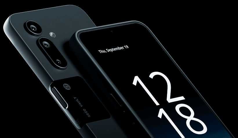 Telefon Mobil Solana Mobile Seeker 128 Gb, Dual SIM, 8 Gb RAM, Black | UsedProducts.Ro