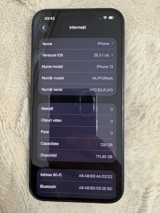 iPhone 13 128GB 83% Baterie