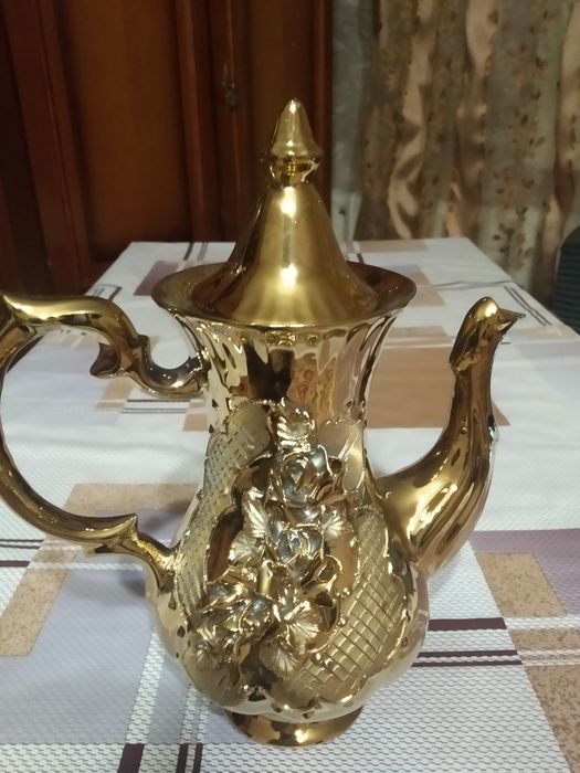 Чайный сервиз "Золото". Новый.