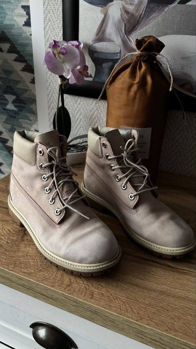 Дамски кожени боти Timberland номер 37