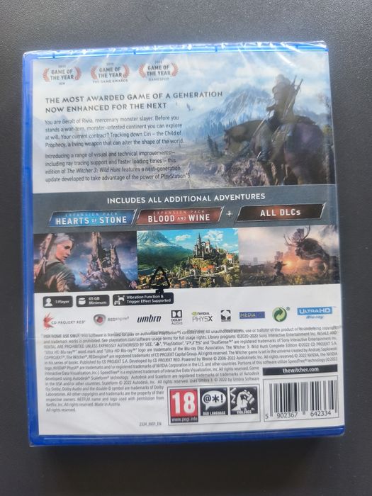 The Witcher 3: Wild Hunt - Complete Edition PS 5 Play Station 5